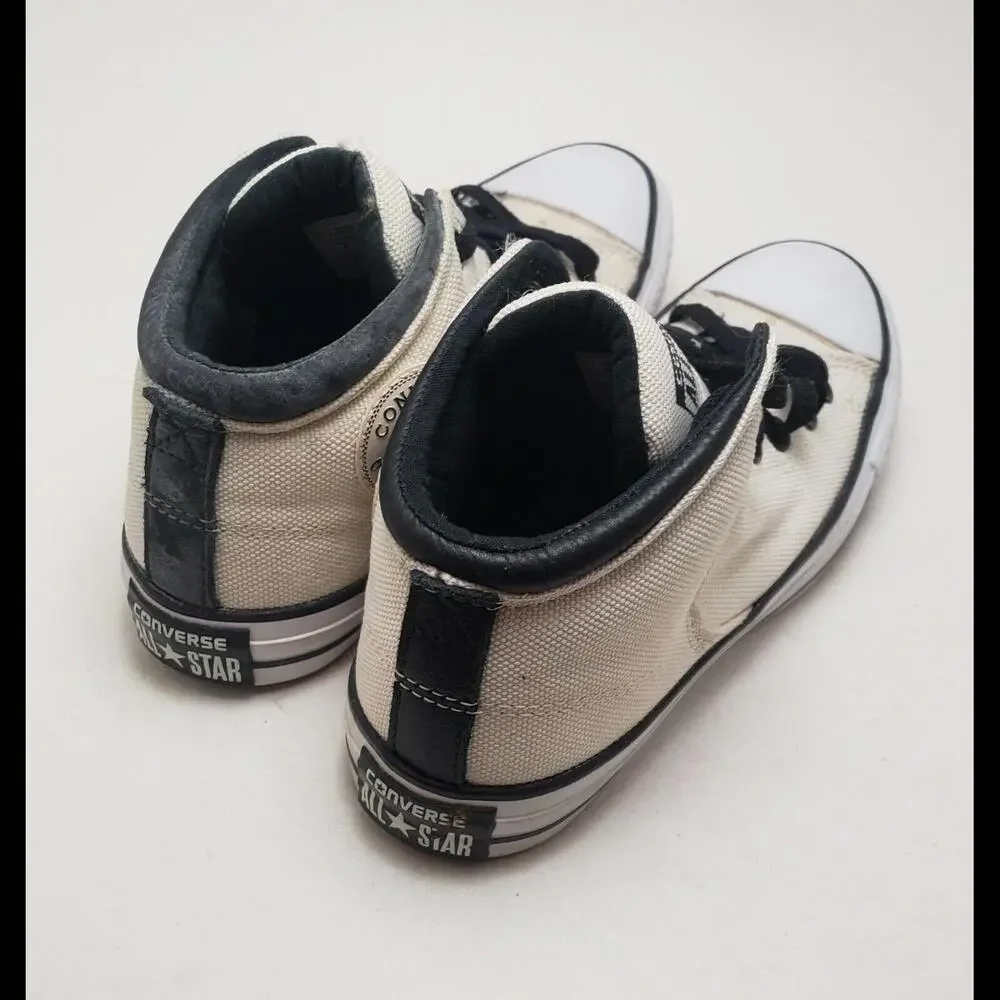 Unisex‎ Converse Ivory Canvas Black Label High St Parchment 151135C Size 6M 8W - Picture 4 of 7
